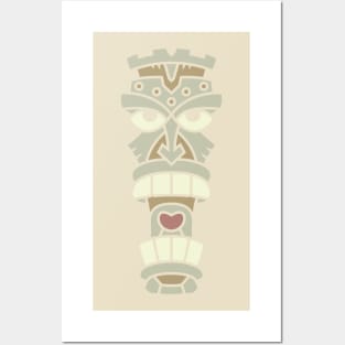 Tiki Head Posters and Art